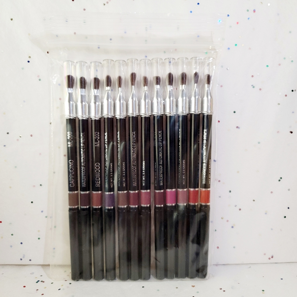 RETRACTABLE LIP - 12 PC PENCIL SET